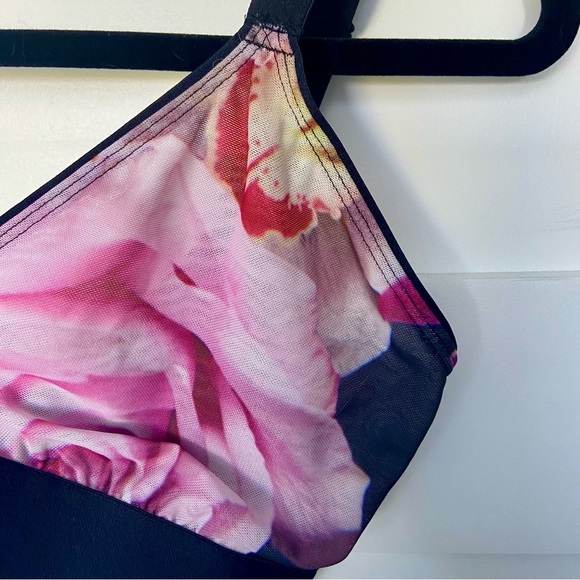 Parade Floral Mesh Bralette 32DD - Picture 3 of 11